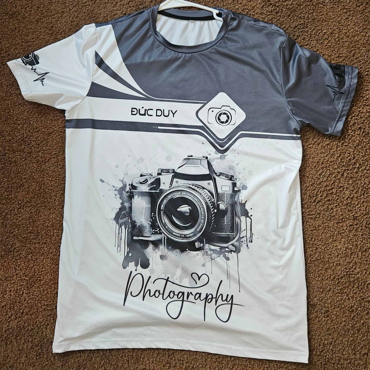 Customer photo review of Unisex Shirt - Custom Photography 2026 3D Shirt
