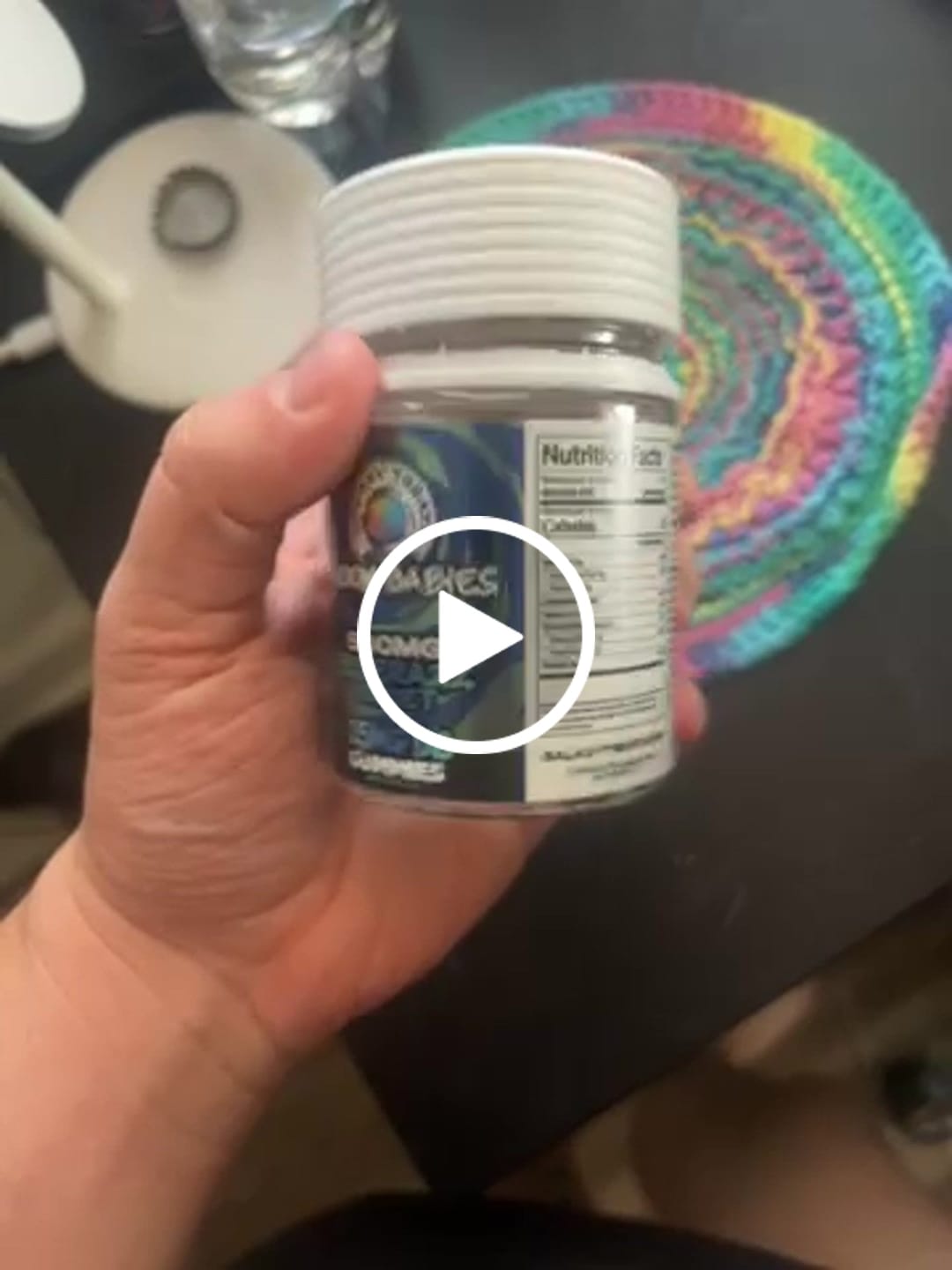 Customer video review of Bluerazz Rocket D8 Gummies