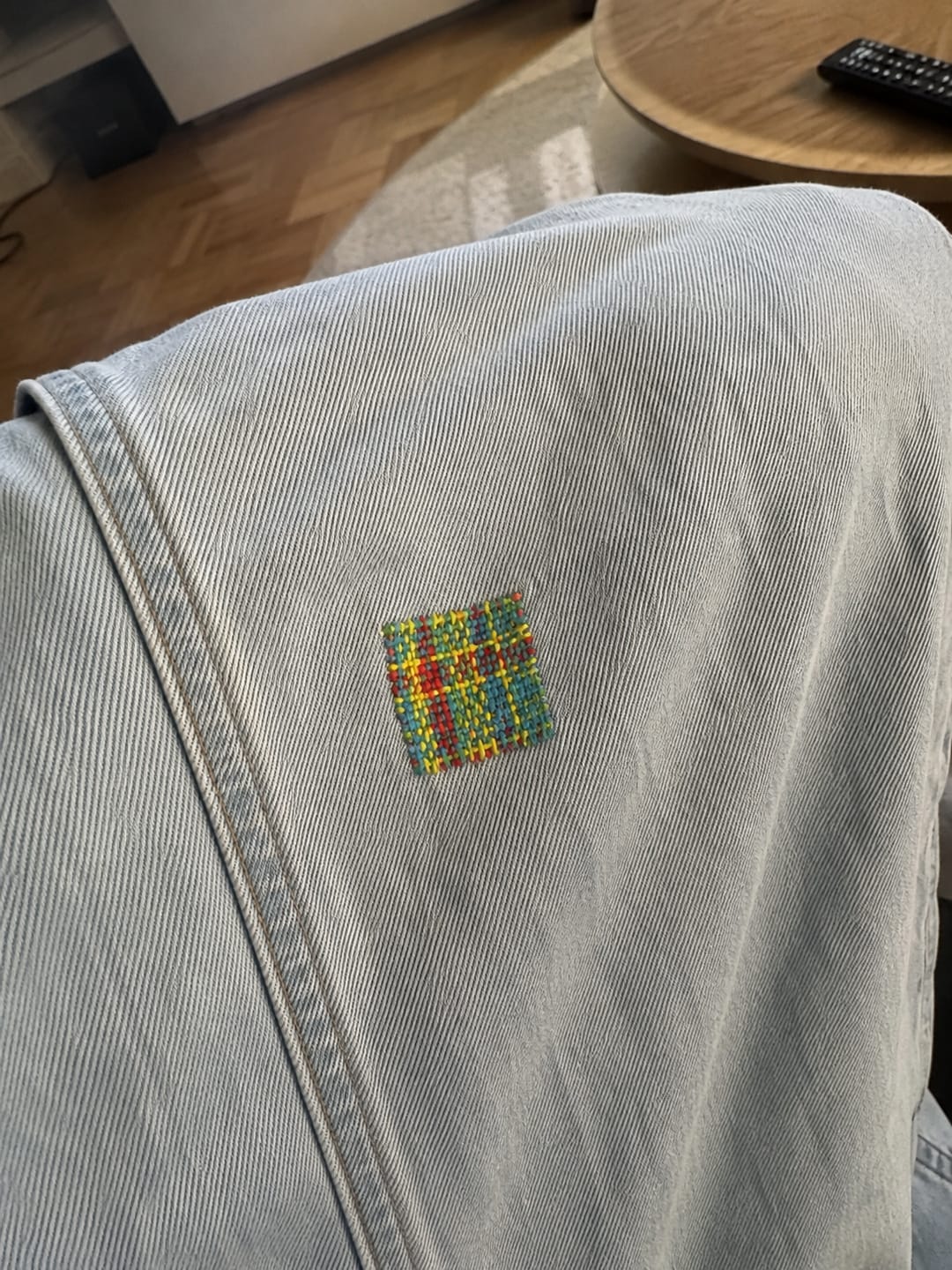 Customer photo review of Knitla – Tissez facilement & donnez une nouvelle vie à vos vêtements