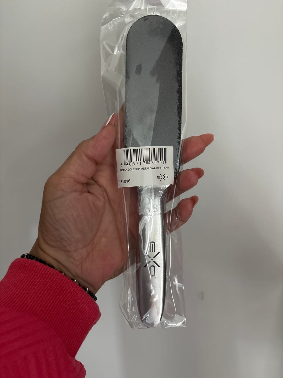 Customer photo review of Metal foot grater profi fs-12