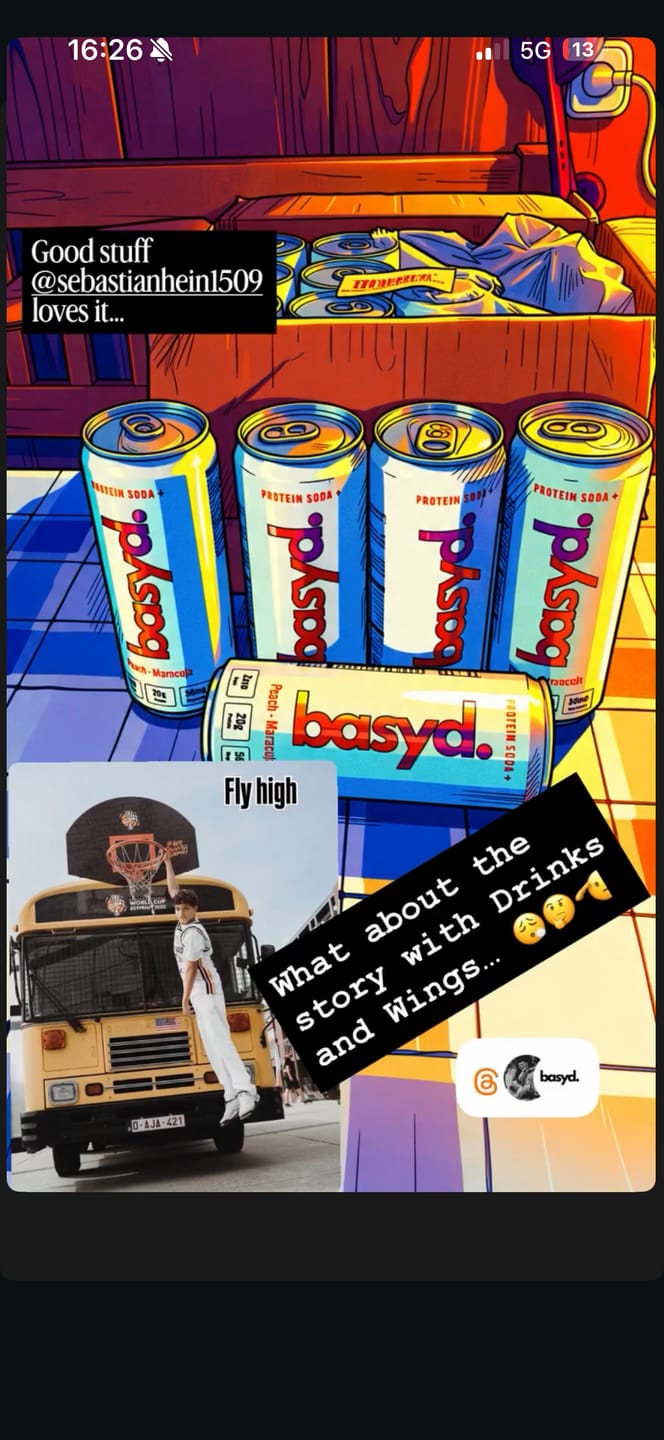 Customer photo review of Protein Soda +
