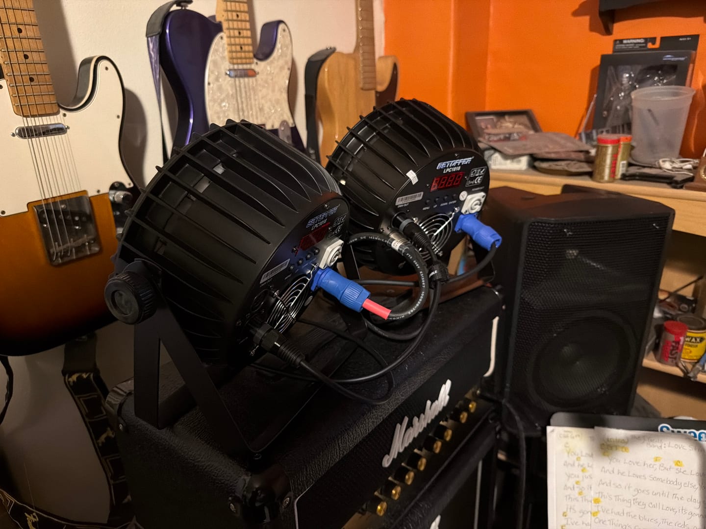 Customer photo review of ProX XC-PWCE14-10 14 AWG Power Cord NEMA 5-15 Edison - 10 FT