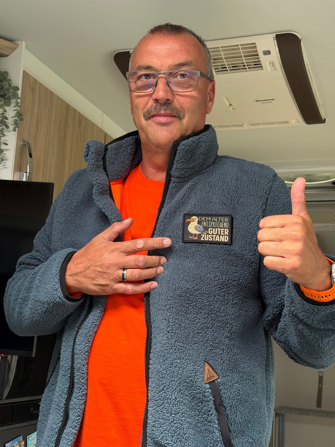 Customer photo review of Guter Zustand · Klettwattpatch V2