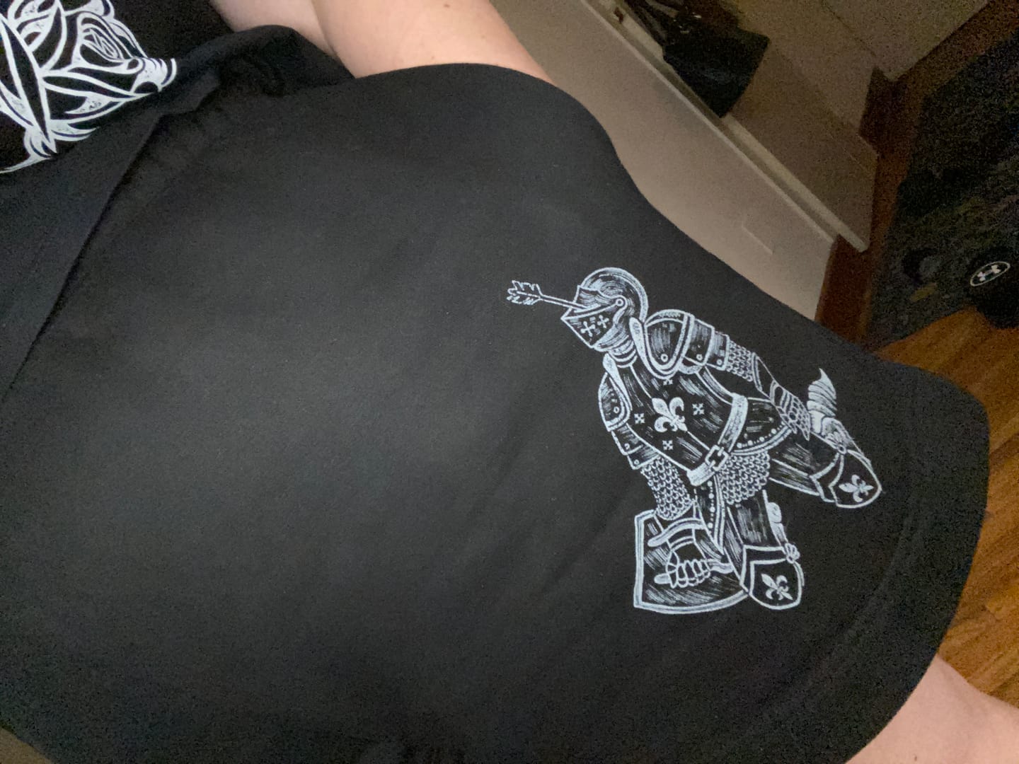 Customer photo review of Archery Guild Track Shorts