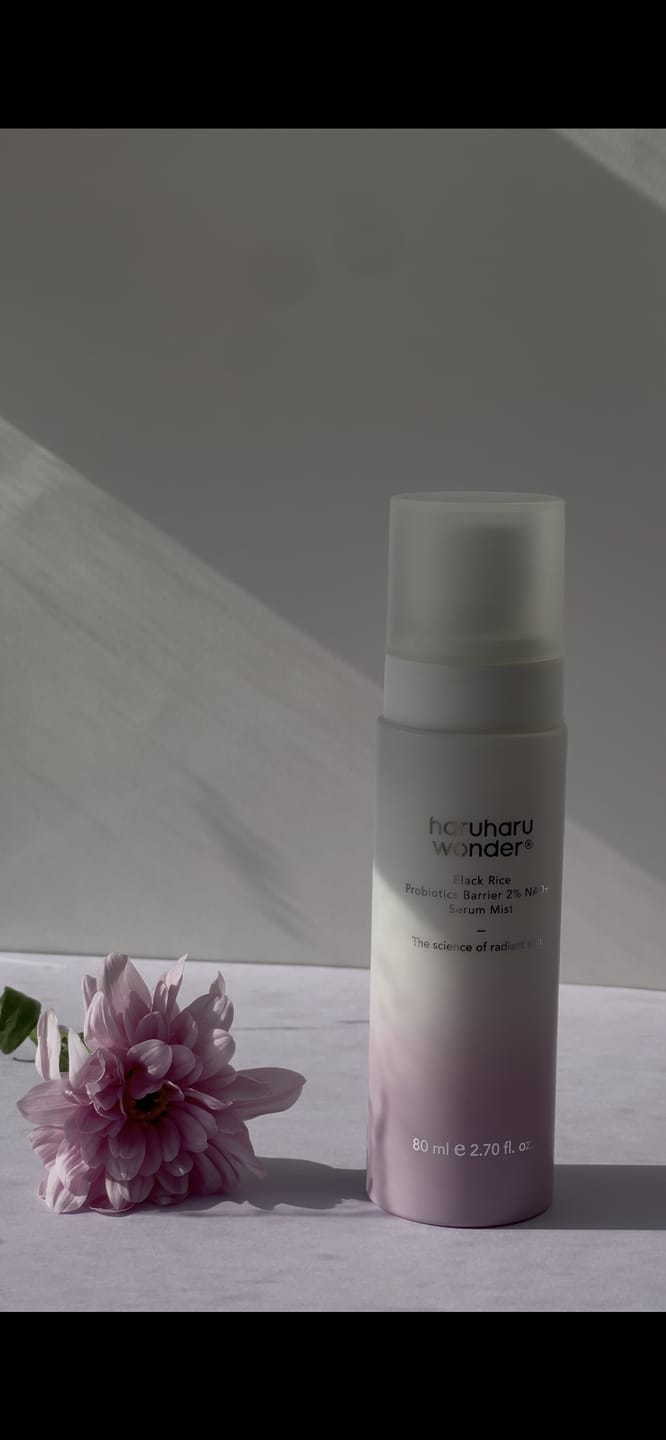 Customer photo review of Probiotics Barrier 2% NAD + Serum Mist