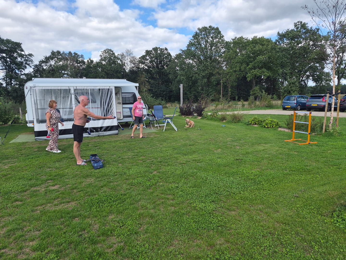 Customer photo review of Profi Laddergolf Set - Soft Bolas