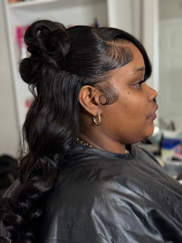 Customer photo review of Foaming Silk Mousse