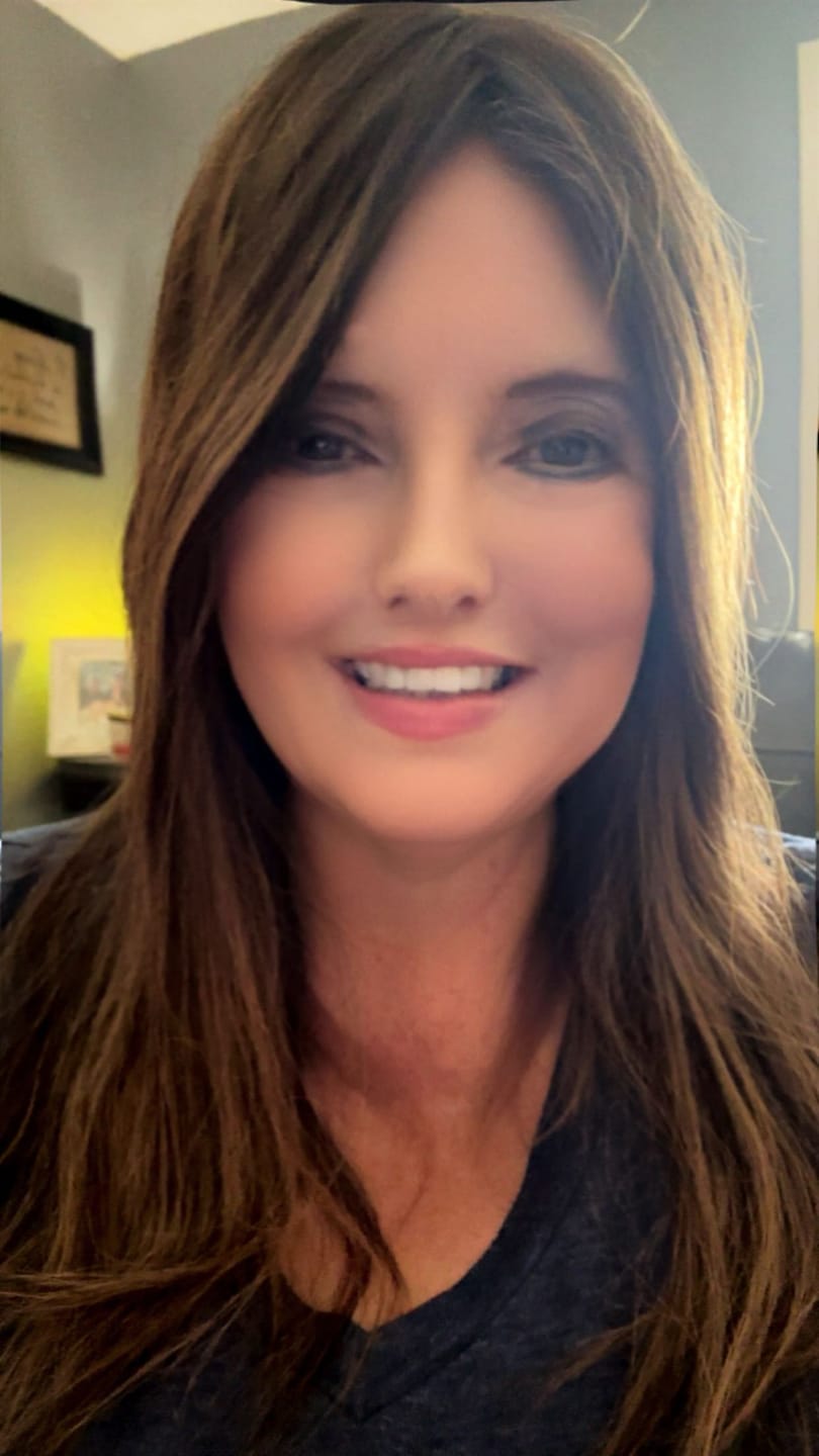 Customer photo review of 6x7 Inches Virgin Human Hair Toppers Mono Base Balayage Brown #2/8/2