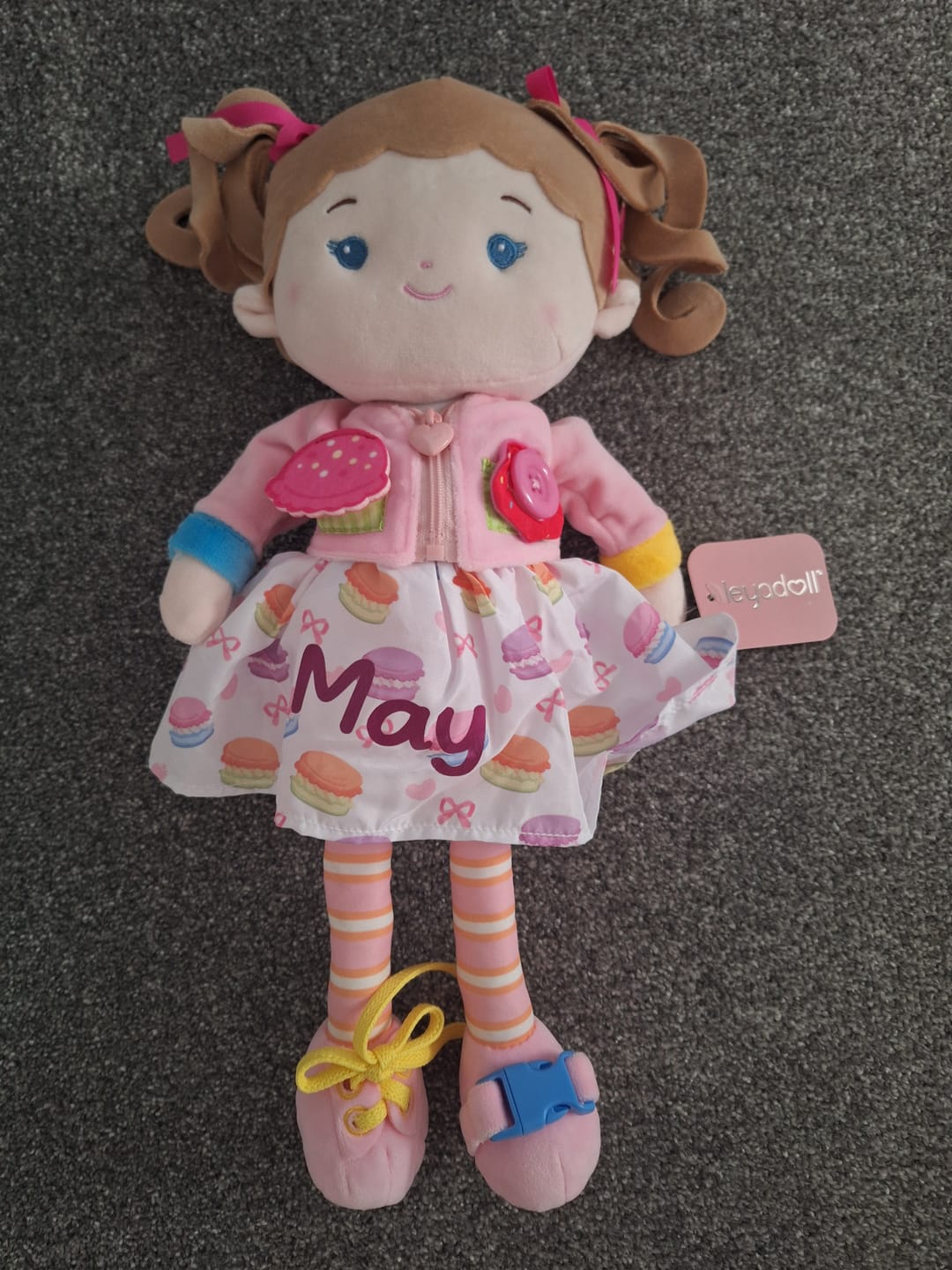 Customer photo review of Personalized Cupcake Girl - Montessori Girl