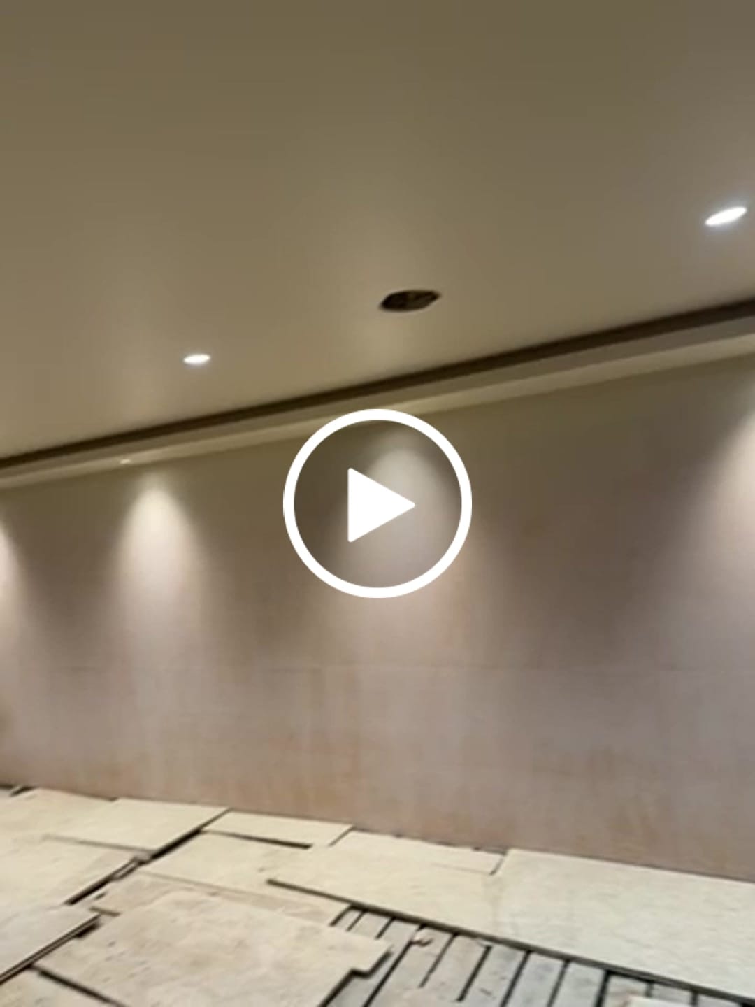 Customer video review of Banbury Slim Trim Low Glare Fire Rated IP65 Fixed Downlight, Includes GU10 Socket and Push fit Junction Box