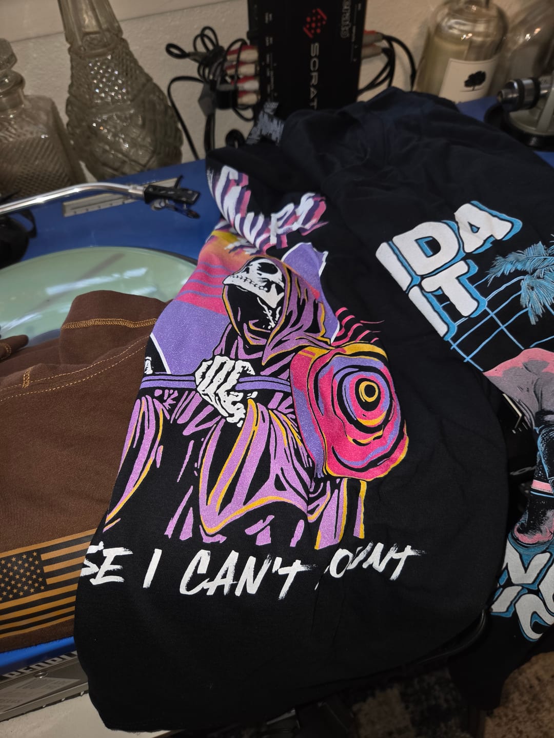 Customer photo review of I Can't Count T-Shirt