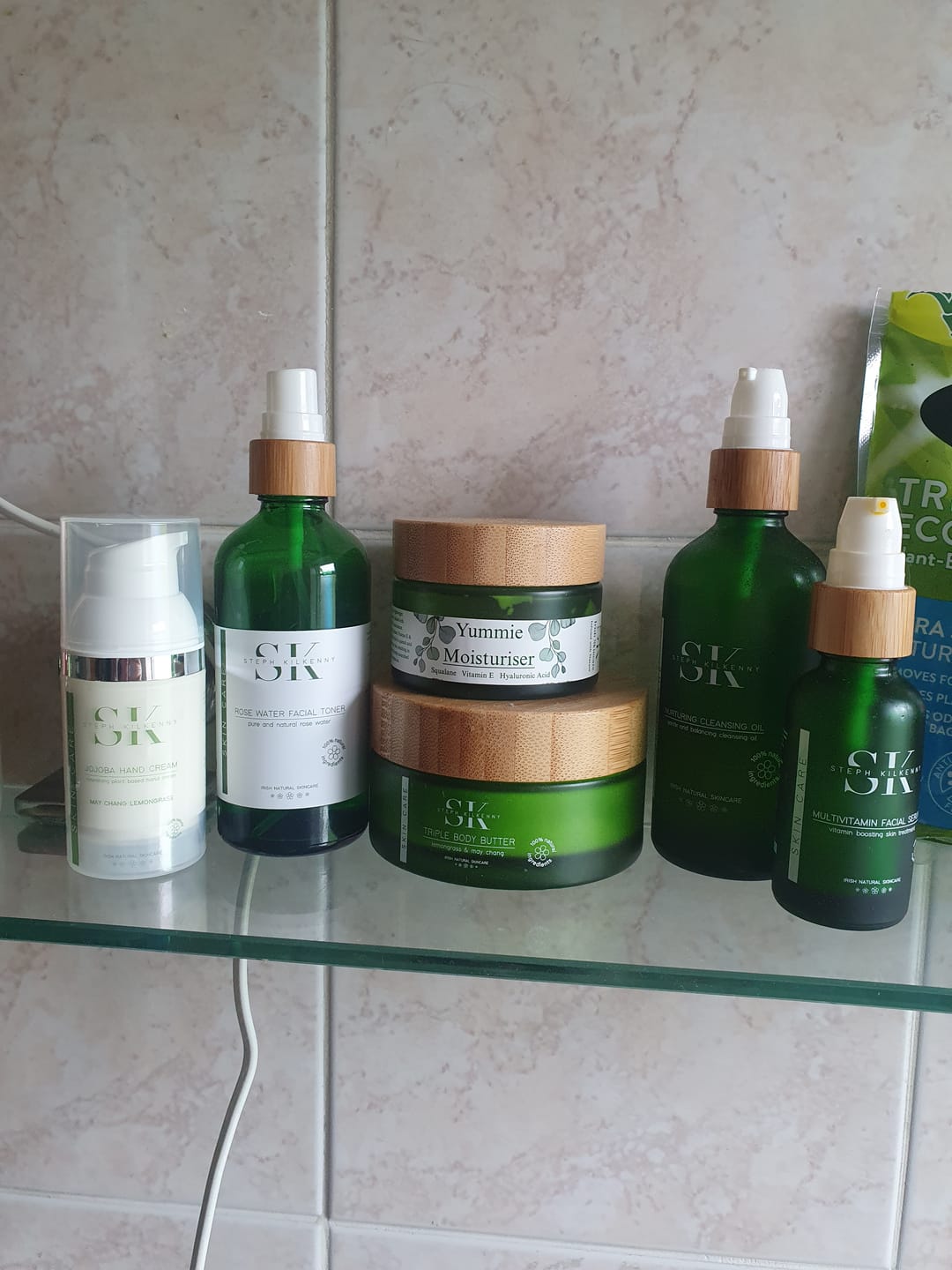 Customer photo review of Skincare Regime Ensemble