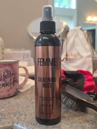Customer photo review of Silkening Mist
