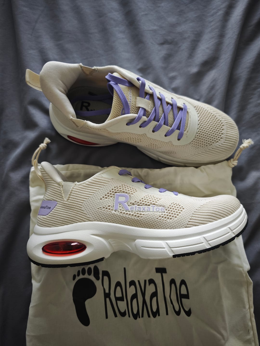 Customer photo review of RelaxaToe™ Pro — 12-Hour Shift Shoes for All-Day Foot, Knee & Back Pain Relief