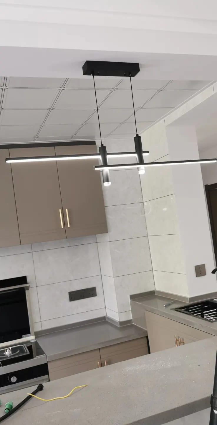 Customer photo review of Bar Pendant Light for Kitchen Island, 80 to 120 cm LED