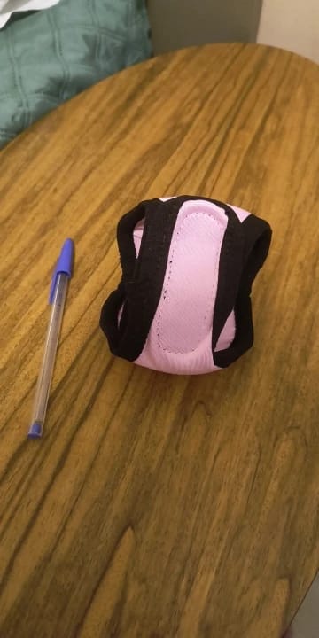 Customer photo review of Dog Anxiety Ear Cover
