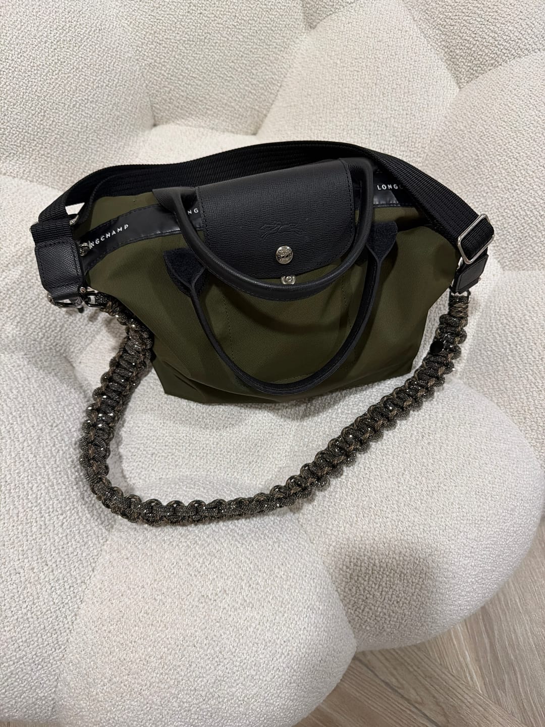 Customer photo review of EDGE STRAP - Gunmetal / Camo
