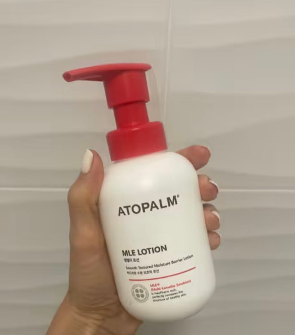Customer photo review of Lamelārais mitrinošais losjons Atopalm MLE Lotion