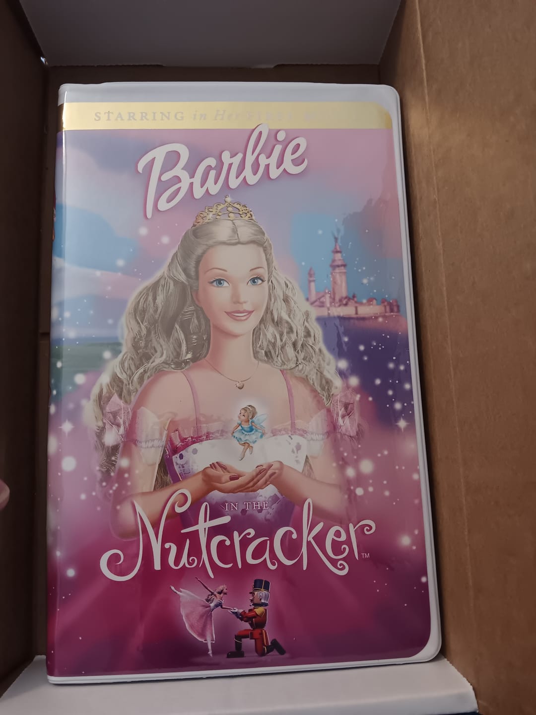 Customer photo review of Barbie in the Nutcracker VHS Tape