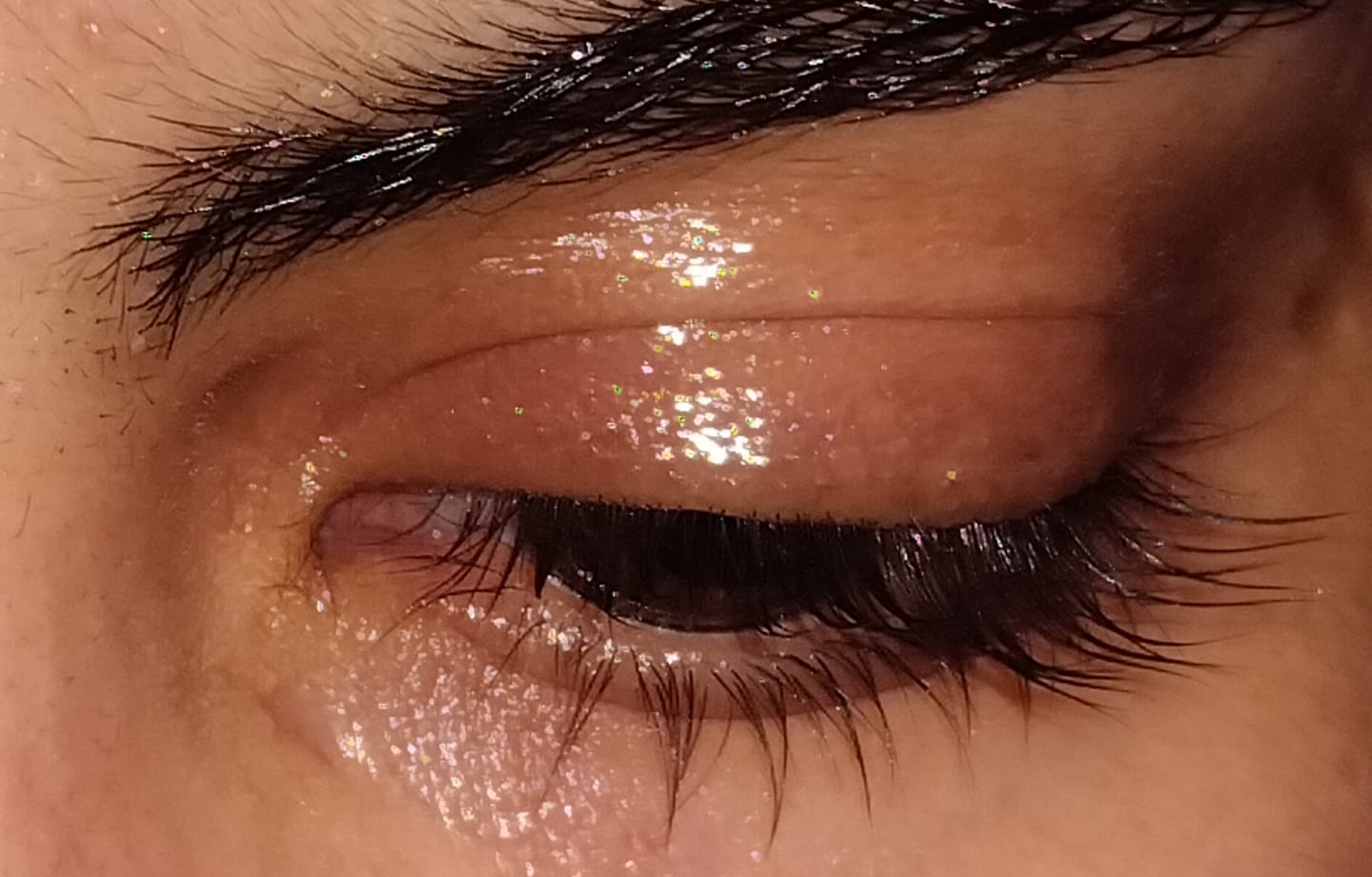 Customer photo review of Follicle Booster Browlash Serum