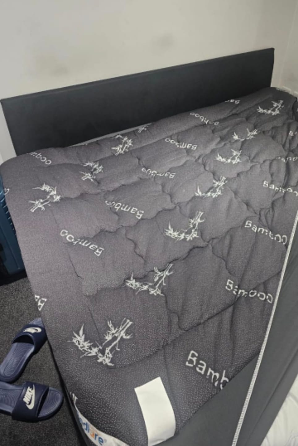 Customer photo review of Surmatelas en viscose de bambou
