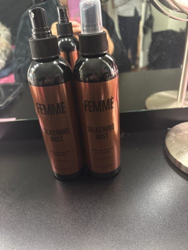 Customer photo review of Silkening Mist