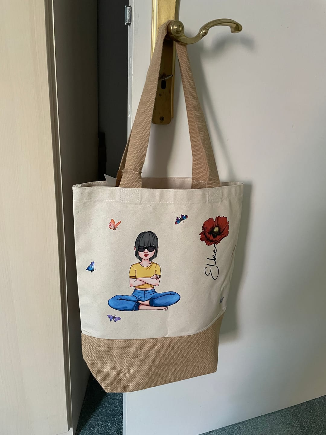 Customer photo review of Summervibes - Personalisierte Tasche für den Strand