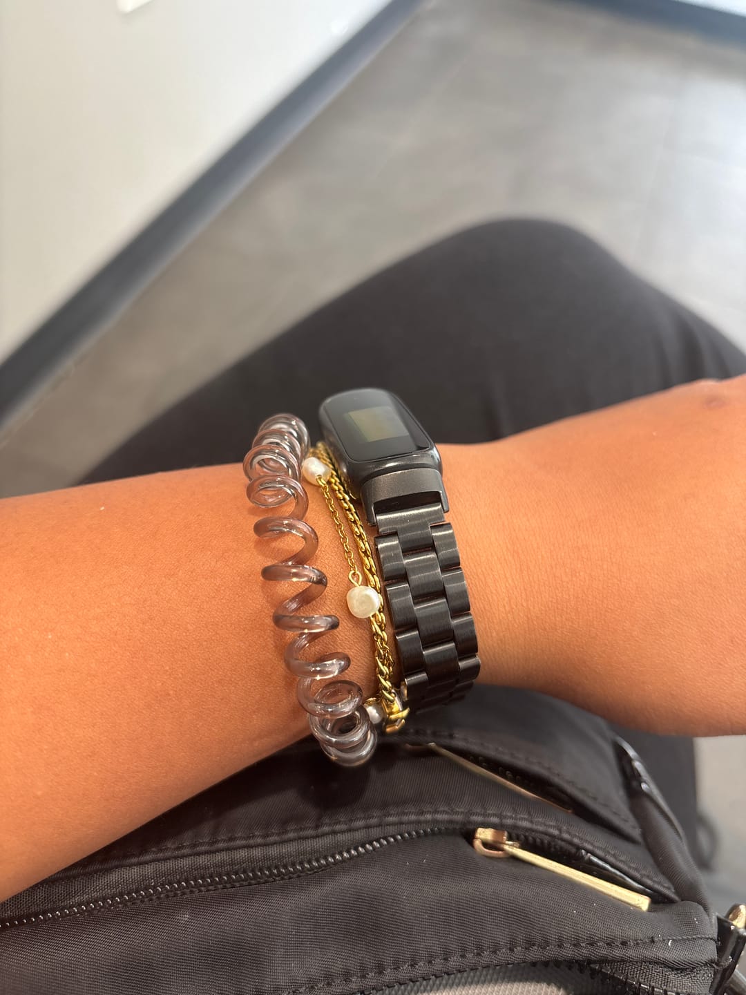 Customer photo review of Laney Pearl Bracelet (Bundle)