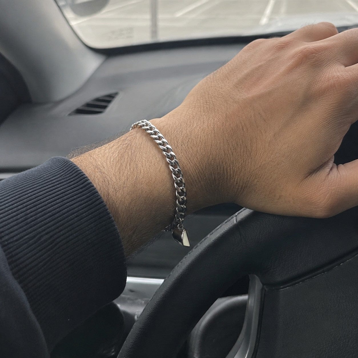 Customer photo review of Magnetic Heart Bond Matching Bracelet Set