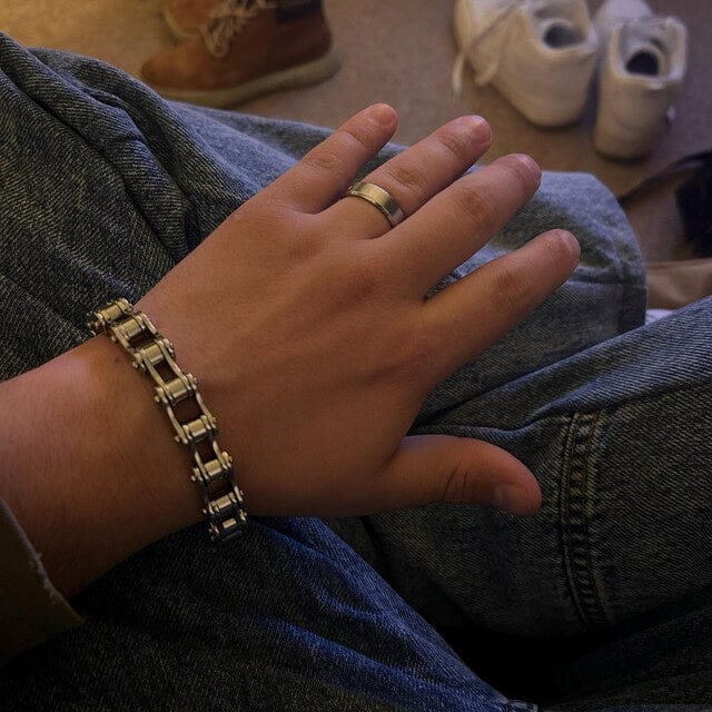 Customer photo review of BIKER BRACELET