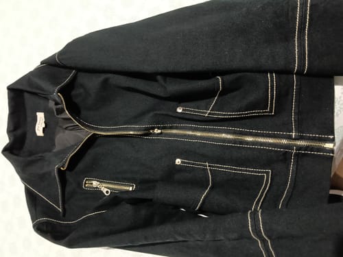 Customer photo review of Isadora Zip Up Utility Chamarra 700470