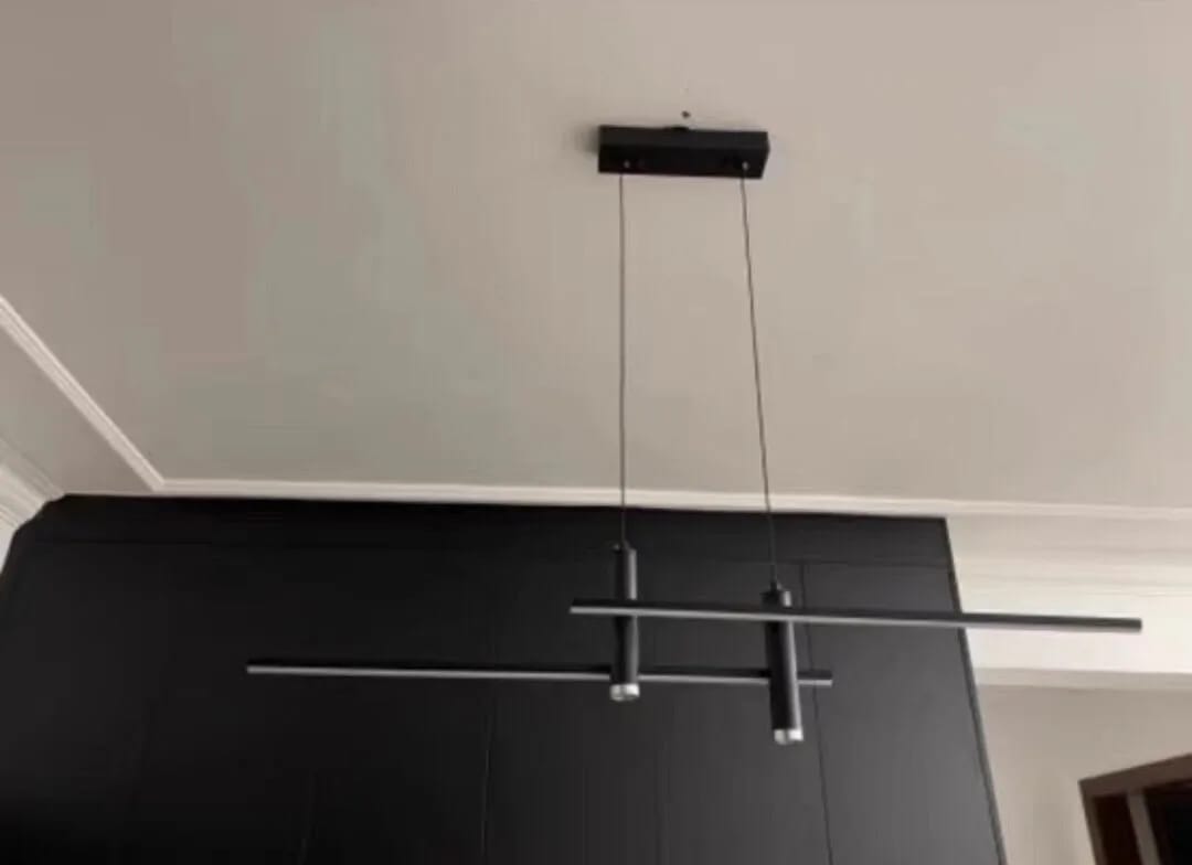 Customer photo review of Bar Pendant Light for Kitchen Island, 80 to 120 cm LED