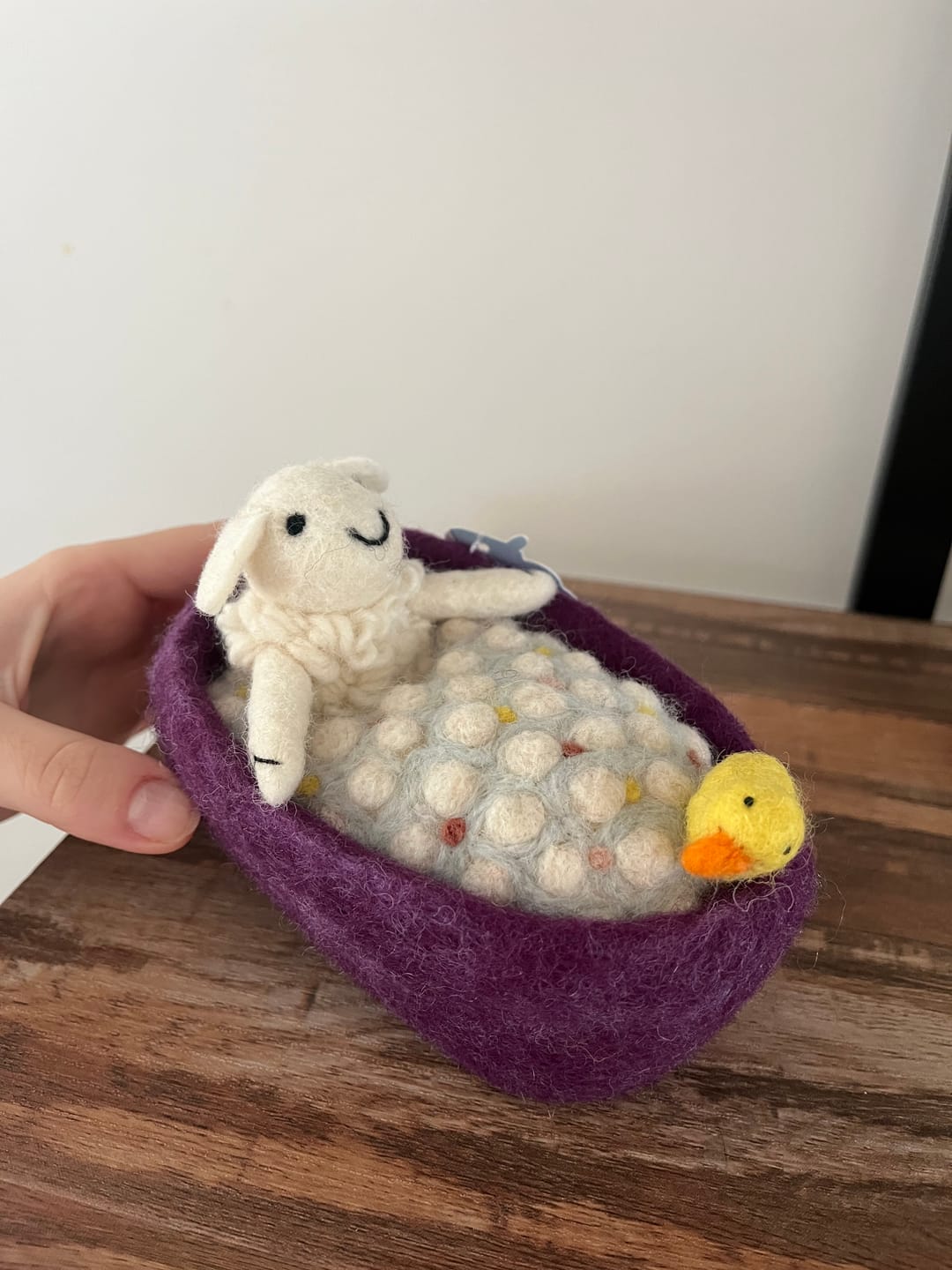 Customer photo review of Where Is The Green Sheep? Bath Sheep Play Set