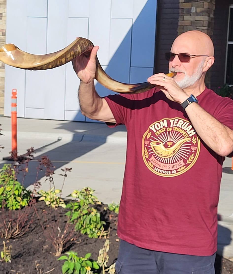 Customer photo review of Sound The Shofar T-Shirt
