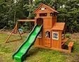 Customer photo review of Backyard Discovery Shenandoah Swing Set