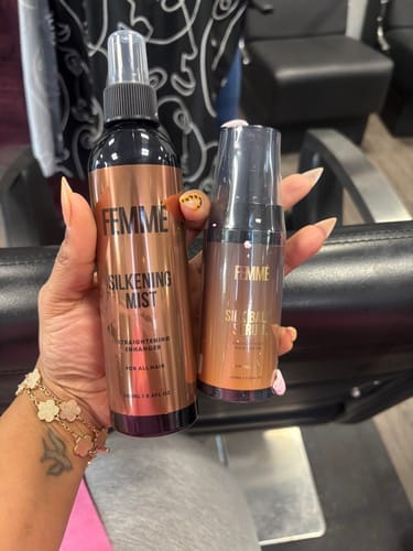 Customer photo review of Silk Balm Serum