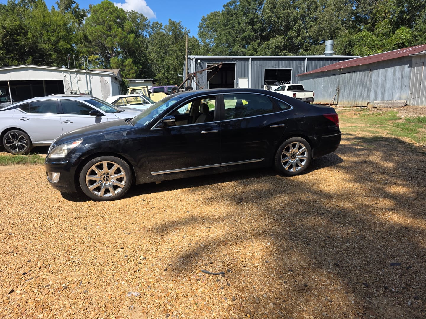 Customer photo review of 2011-2013 Hyundai Equus Air Suspension Conversion/Delete Kit With Suspension Light Disarm Module (EQ24FM)