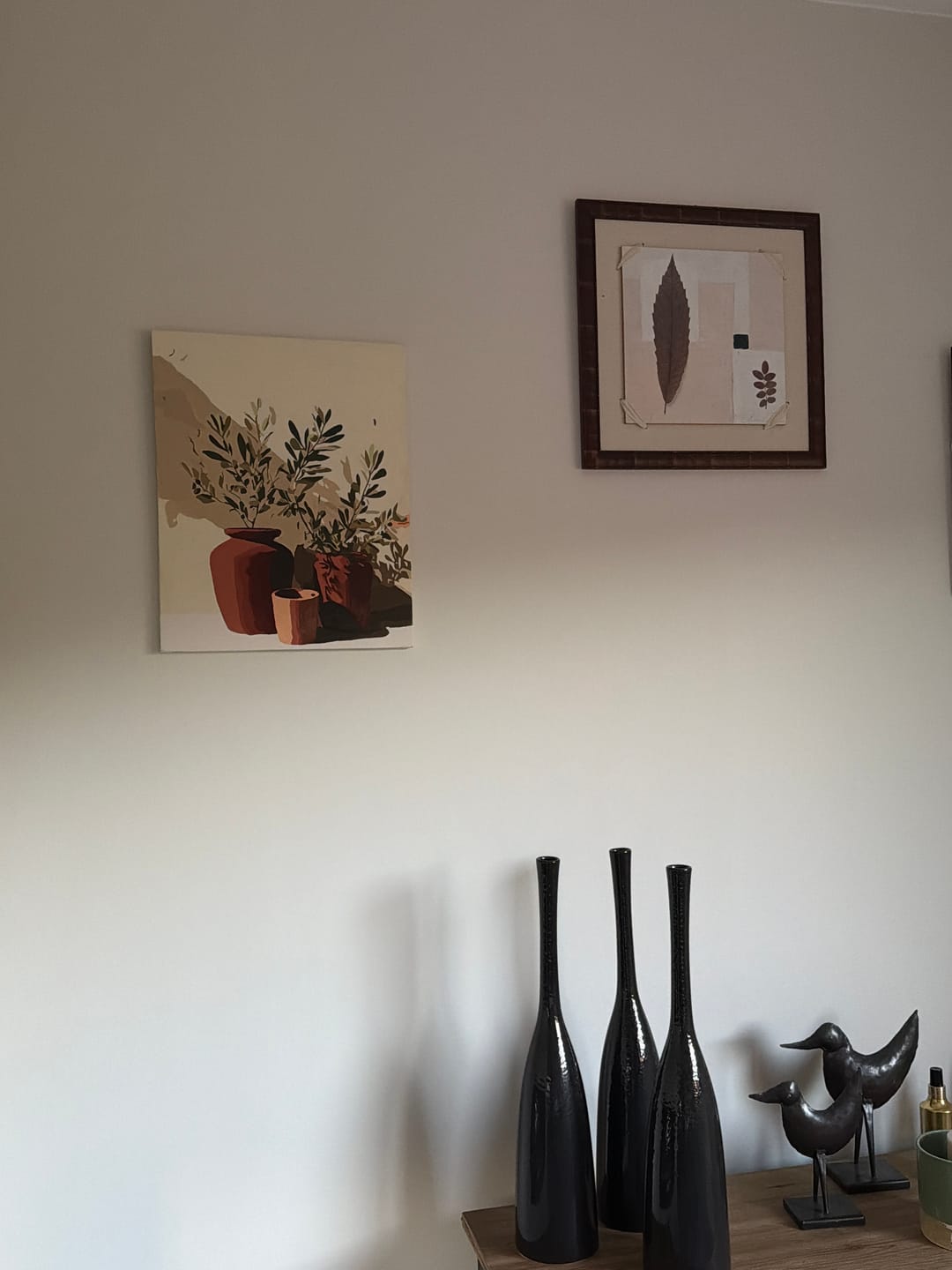 Customer photo review of Olive Grove Shadows | Paint by Number