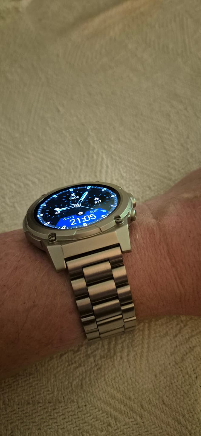 Customer photo review of Silver Steel Loop