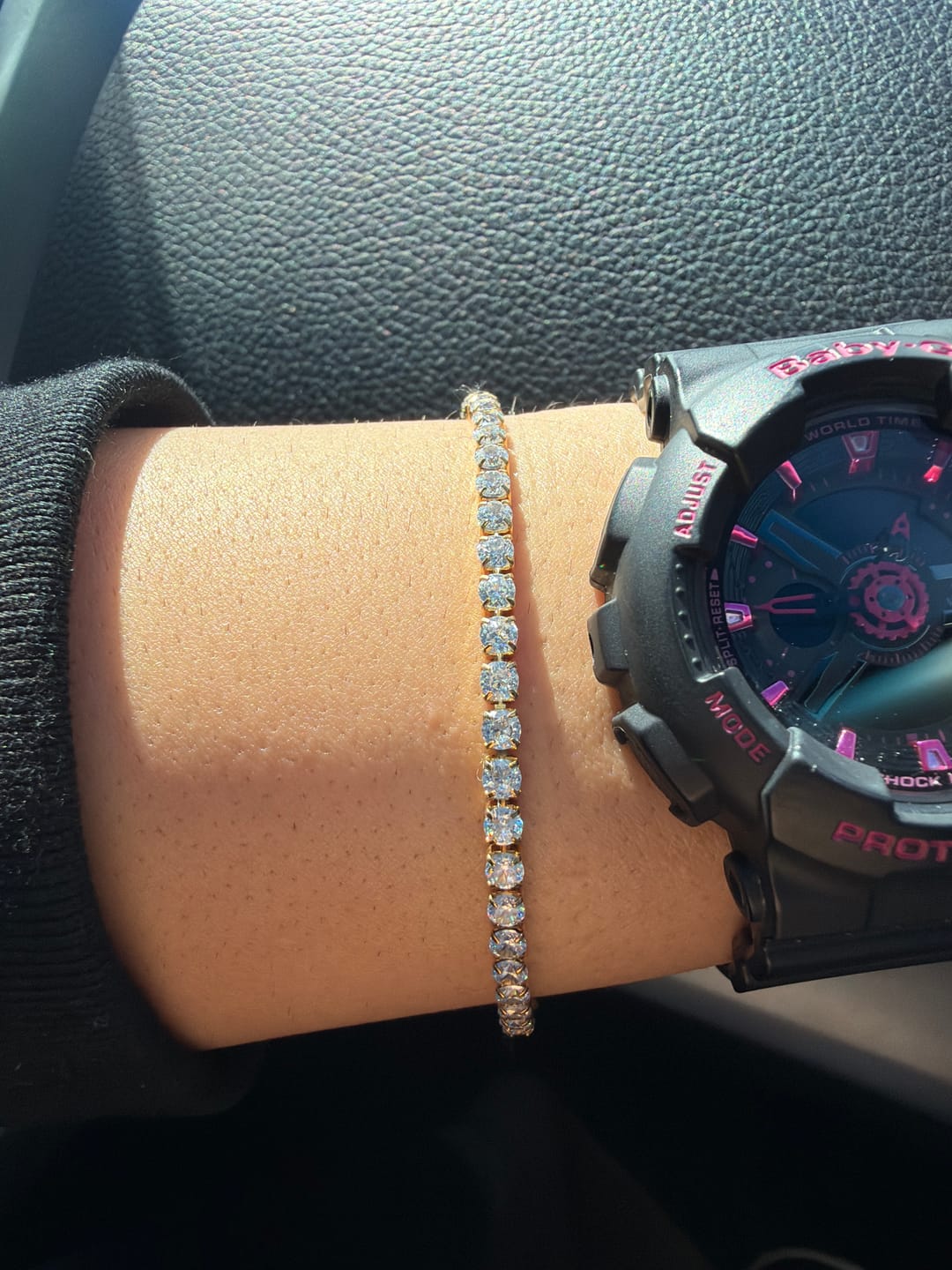 Customer photo review of Tennis Bracelet