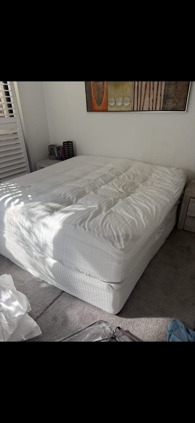 Customer photo review of Muscle Mat Luxury Mattress Topper