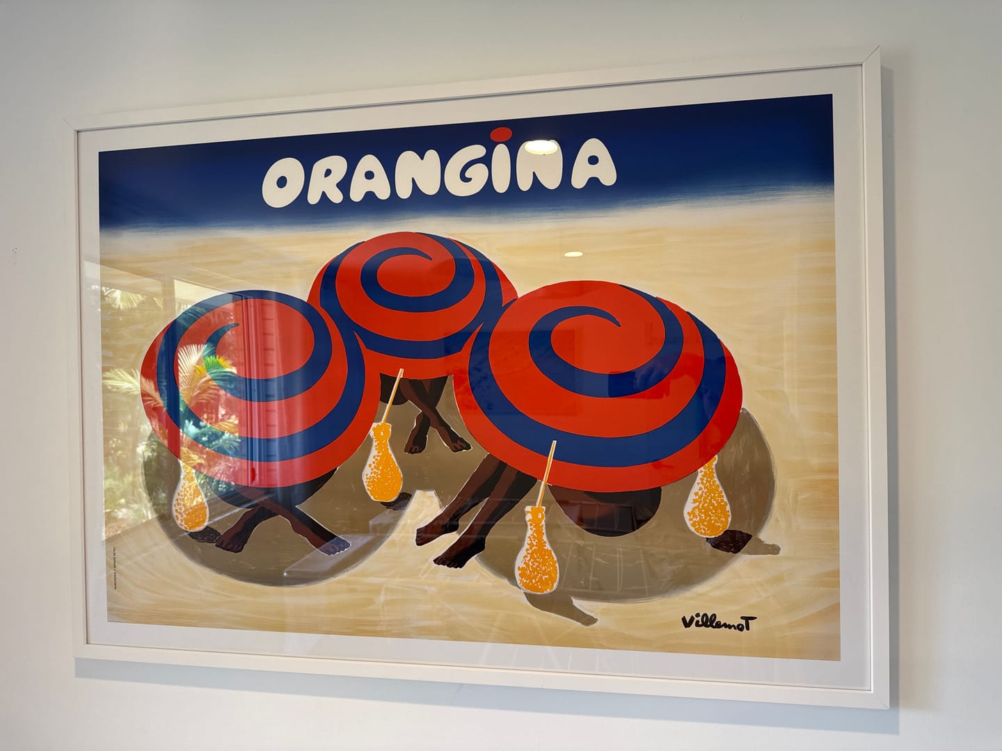Customer photo review of Orangina 1980s | French Vintage Advertising Print