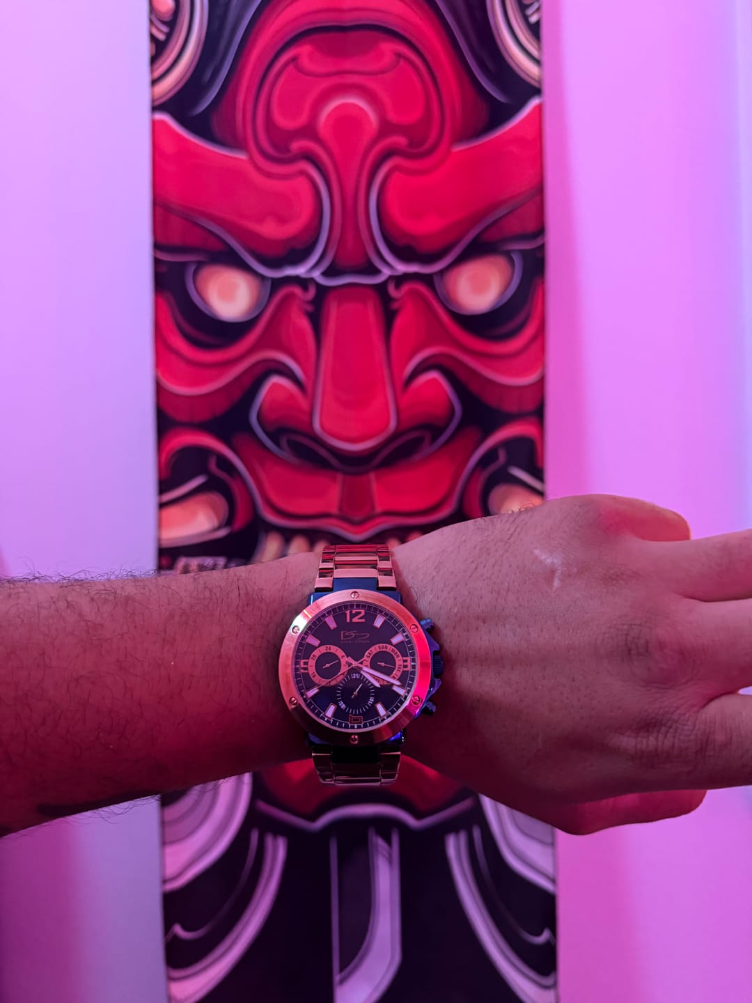 Customer photo review of Imperial Men's Rose Gold Watch