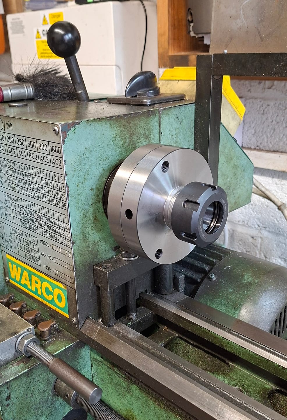 Customer photo review of ER32 Lathe Collet Chuck - 100mm