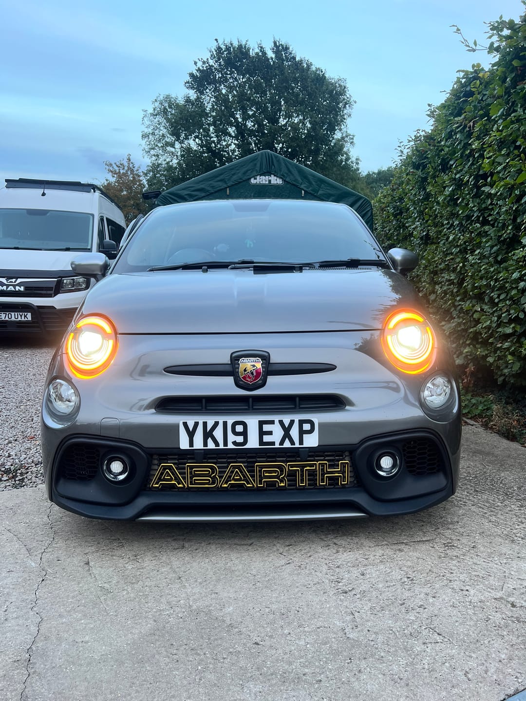 Customer photo review of Full LED Headlights Fiat 500 & Abarth – RHD (2008–2025)