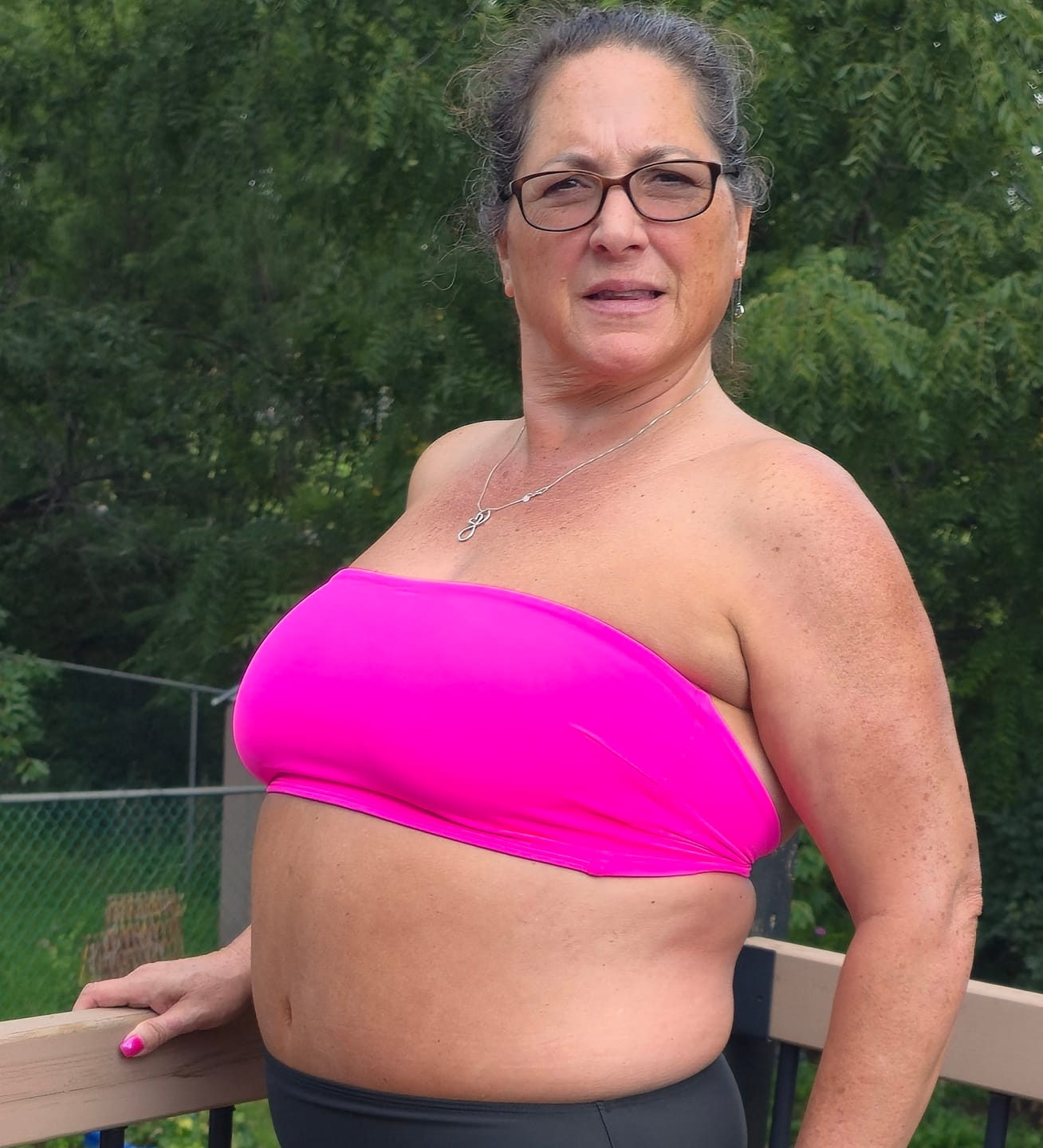 Customer photo review of 'Fearless' Bandeau Bikini Top