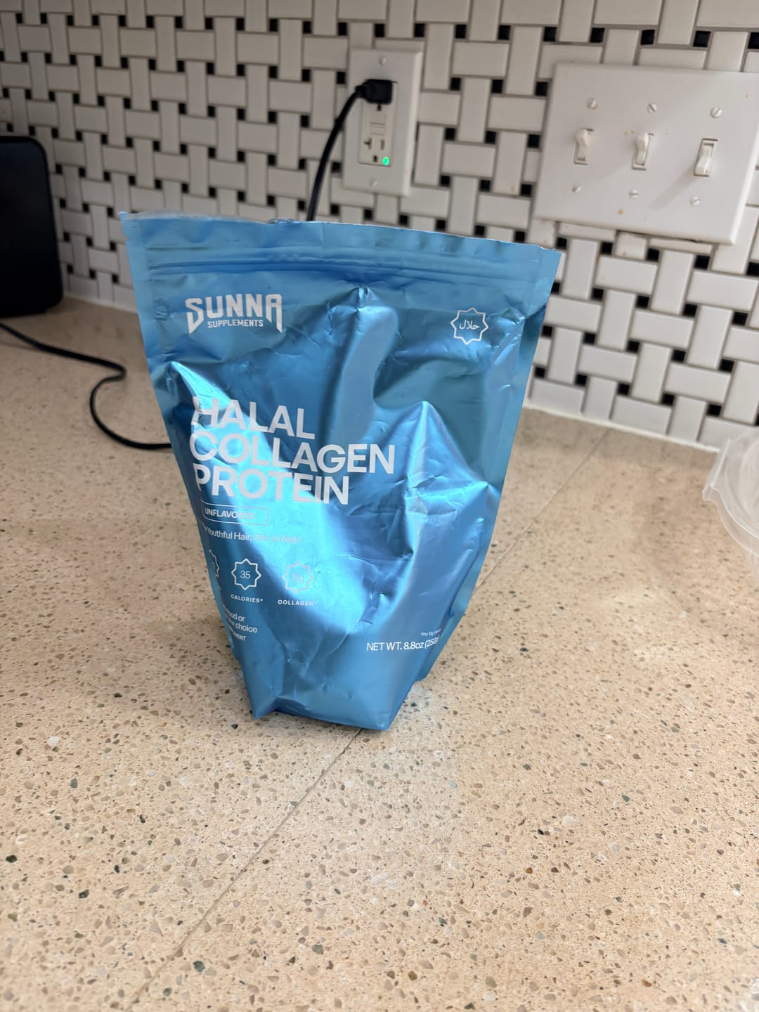 Customer photo review of Halal Collagen Protein