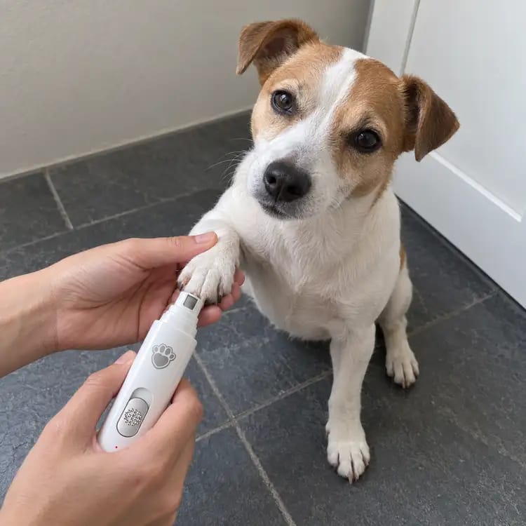 Customer photo review of Quiet Paw-Perfect Nail Grinder