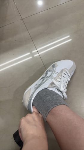 Customer photo review of 【日本限定】Onitsuka Tiger Runspark 'White Silver' 1183B480-104