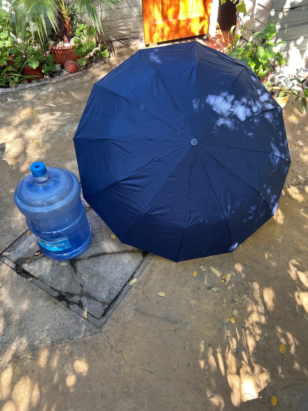 Customer photo review of Windproof Automatic Folding Umbrella with UV Protection, 24 or 60 Rib Frame